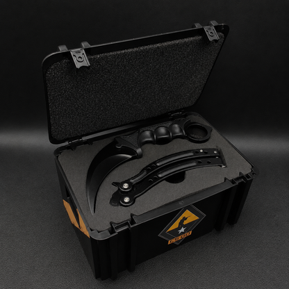 CSGO Weapon Case – Karambit + Butterfly Knife Set