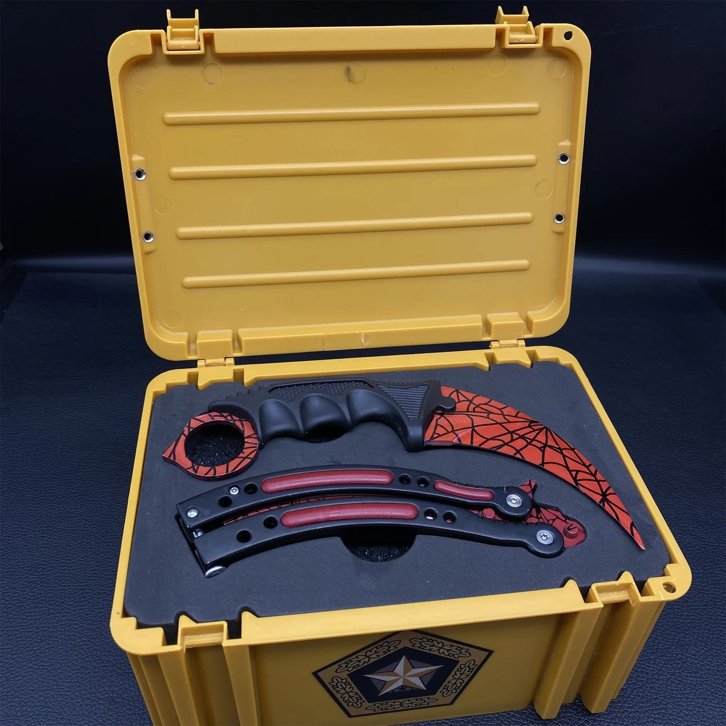 Gamma Case – Karambit + Butterfly Knife Set / 5 Finishes