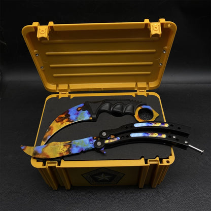 Gamma Case – Karambit + Butterfly Knife Set / 5 Finishes
