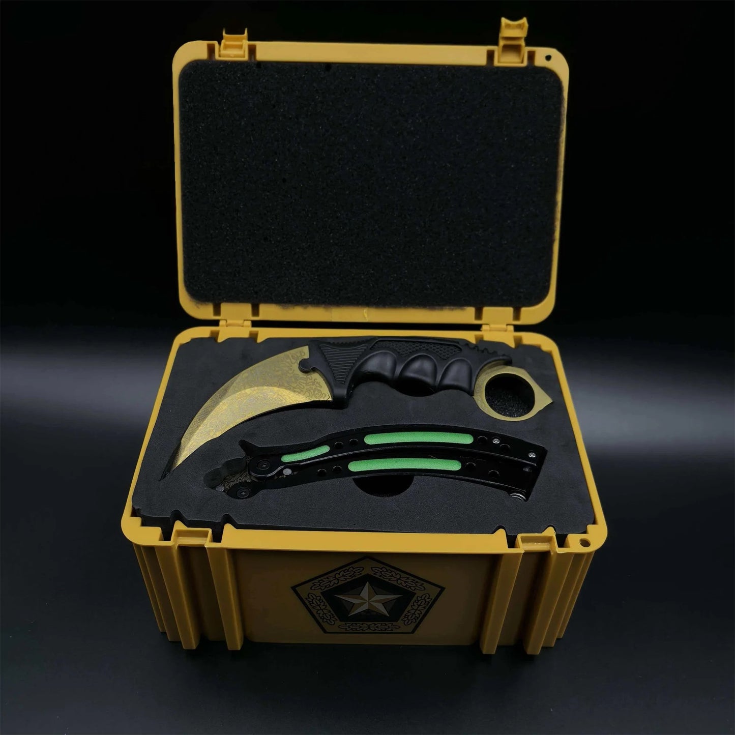 Gamma Case – Karambit + Butterfly Knife Set / 5 Finishes