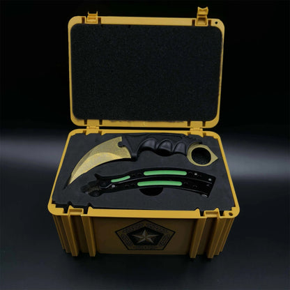 Gamma Case – Karambit + Butterfly Knife Set / 5 Finishes