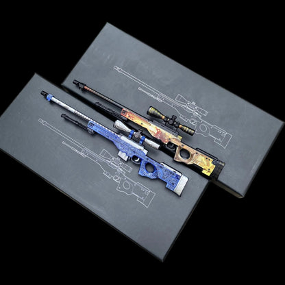 2x AWP Dragon Lore + Gungnir Bundle with 2 stands
